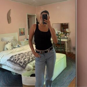 Abercrombie Low Rise Baggy Jeans